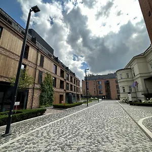  Apartmán Browar Lubicz- 5min Walk To The Old Town, Garage